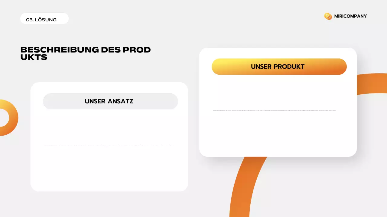 orange modernes Geschäftsfeld