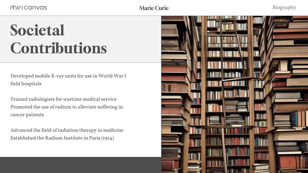 Beige Modern Biography Guide Presentation