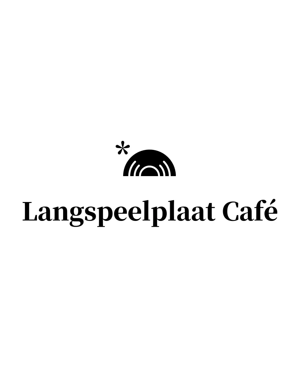 Een wit minimalistisch café promoten