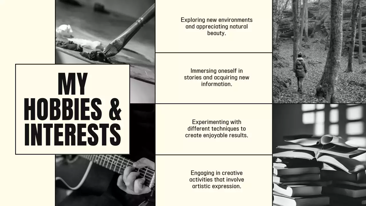 Presentasi Pengenalan Pribadi Minimal Beige