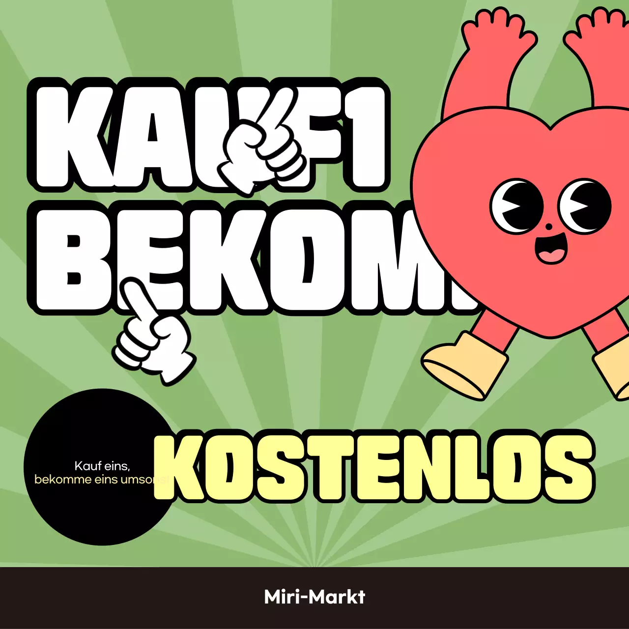 Orange Niedliche Werbeveranstaltung