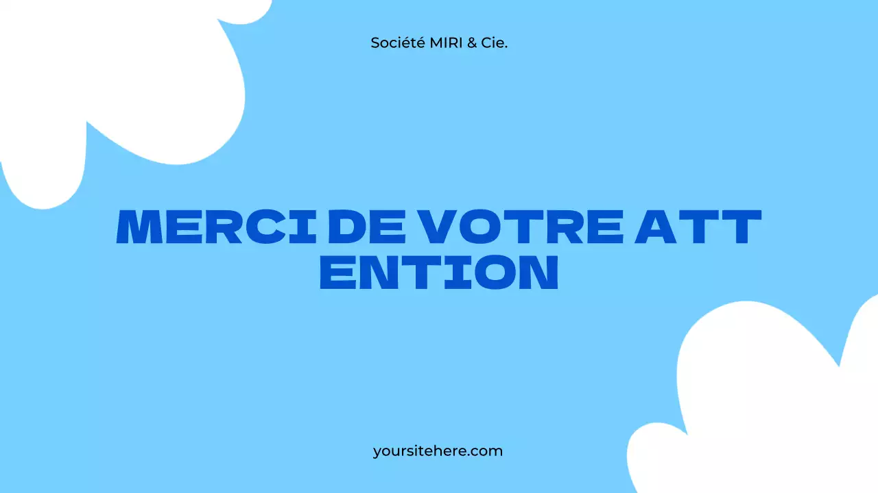 document de proposition de projet blue modern