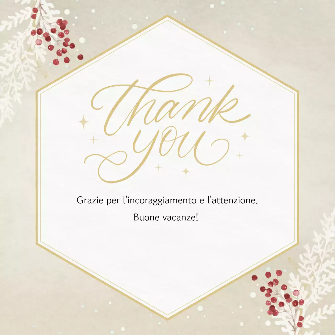 Blu Semplici auguri di buone feste