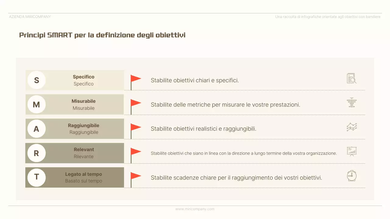 Pubblicità infografica minimalista beige