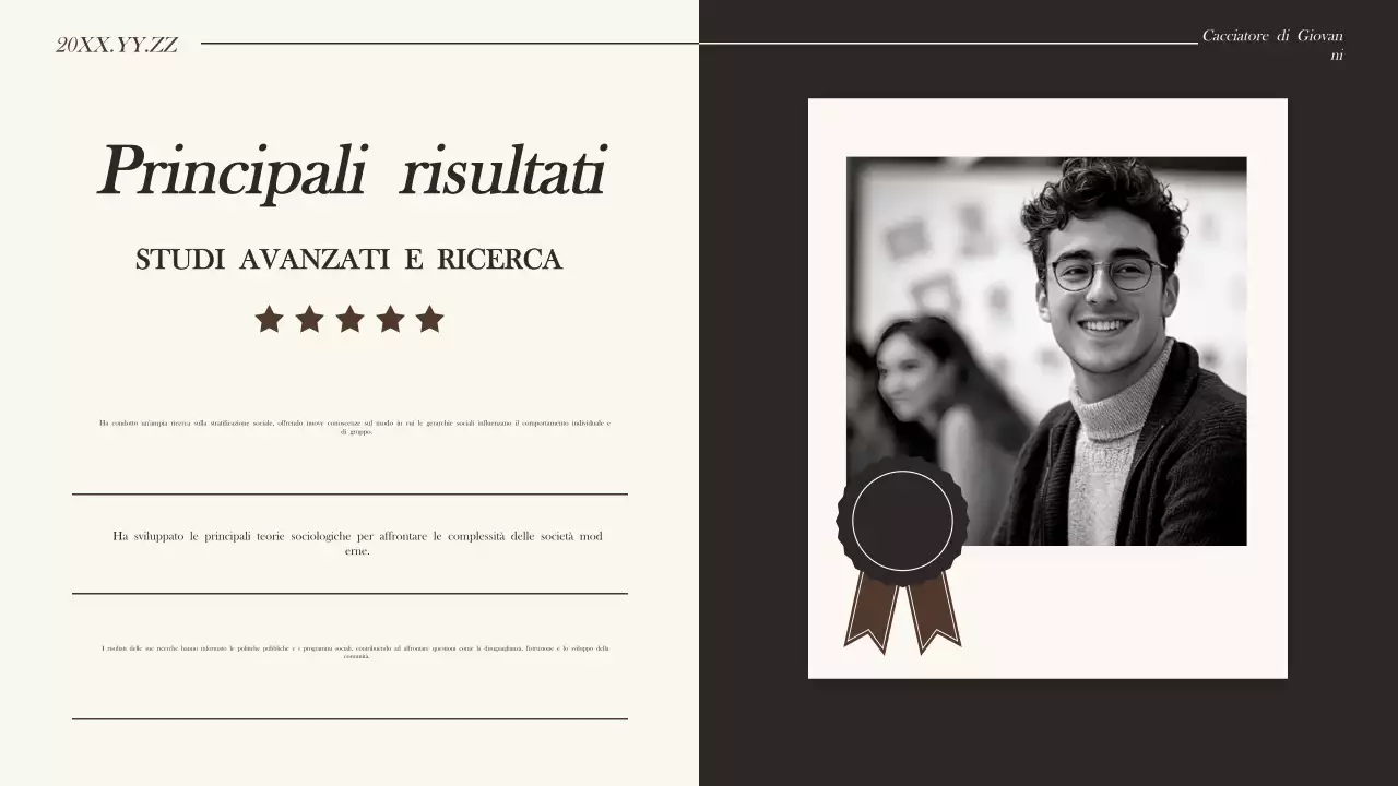 Presentazione della biografia moderna nera