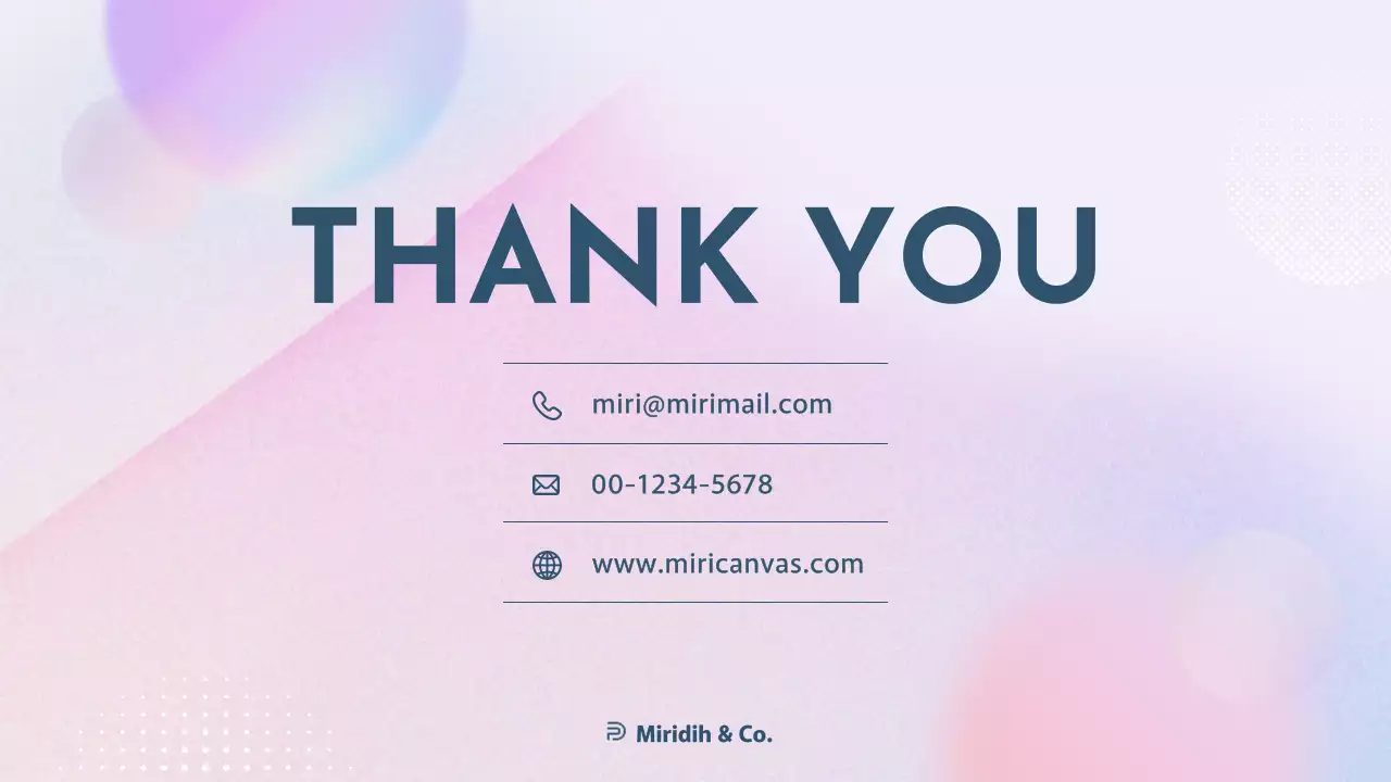 パステル シンプル 発表 プレゼンテーション