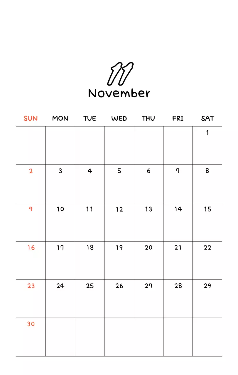 Kalender foto Tahun Baru yang lucu