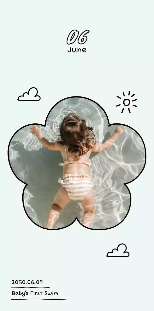 White cozy New Year's greetings