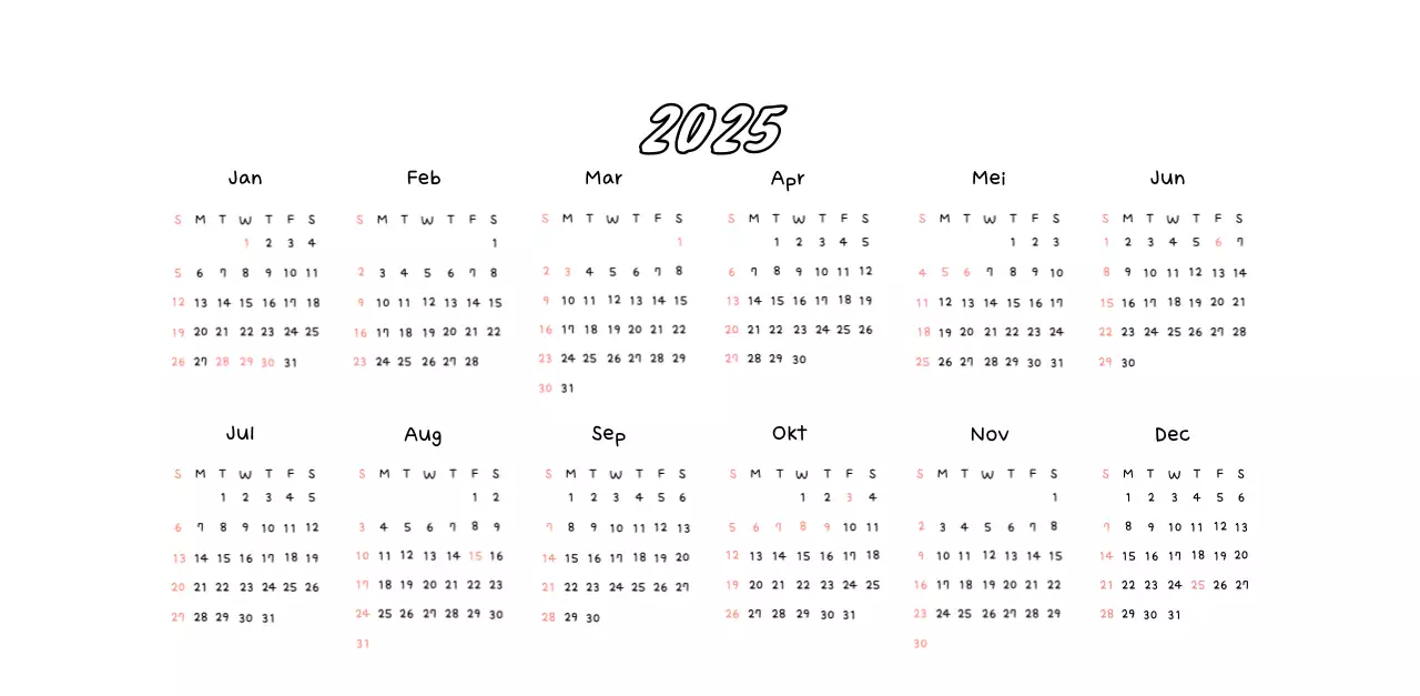 Vier het nieuwe jaar in het wit