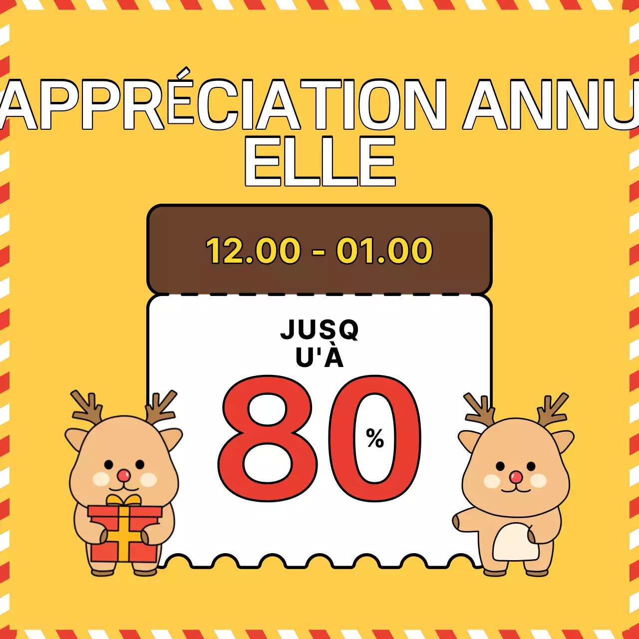 Red Simple Christmas Sale