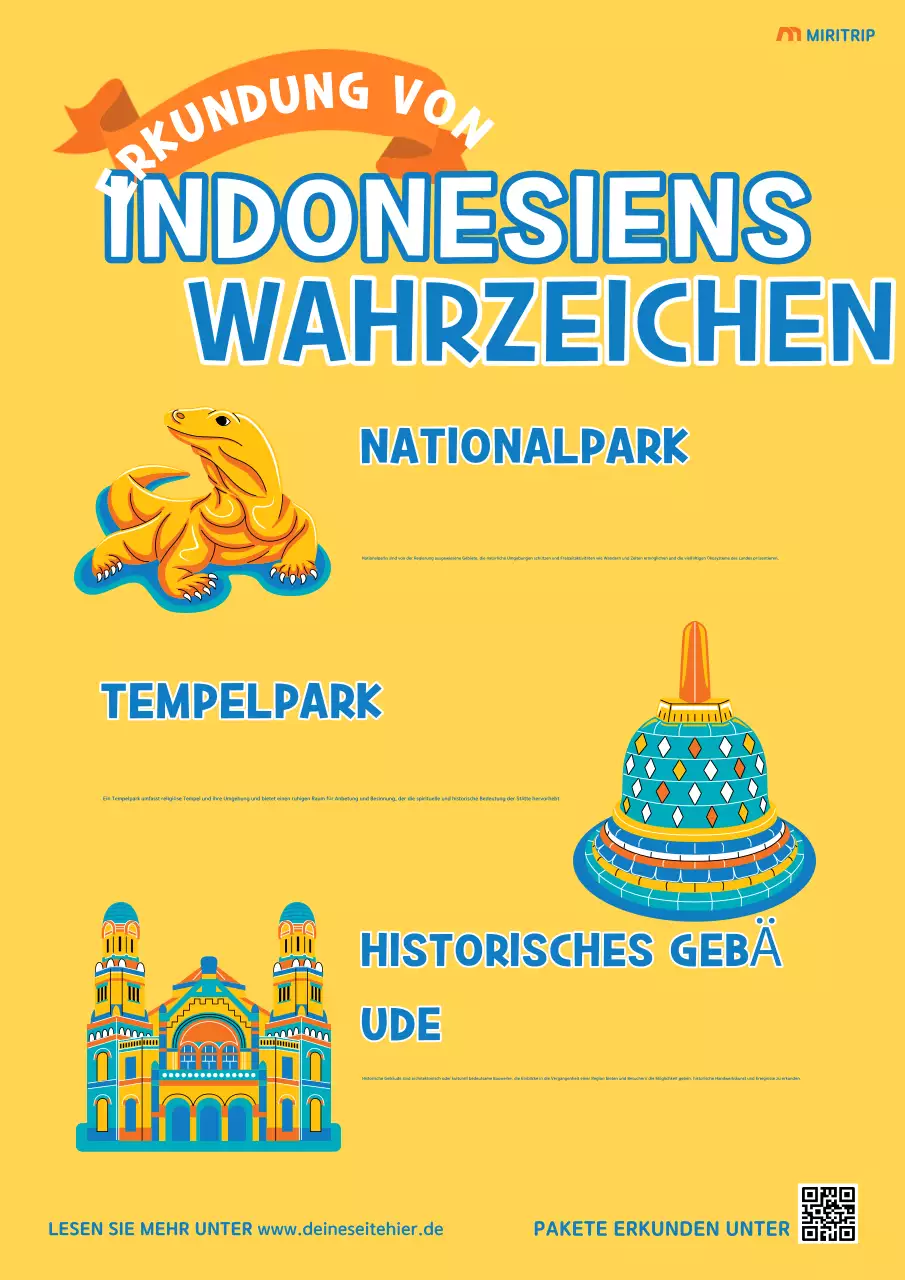 gelbe Retro-Reisewerbung