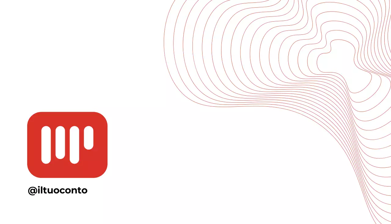 biglietto da visita moderno rosso