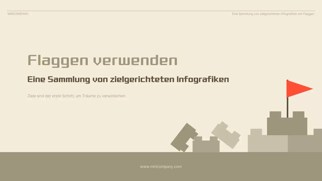 Beige minimalistische Infografik Anzeige