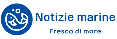 Logo del ristorante sushi blu semplice