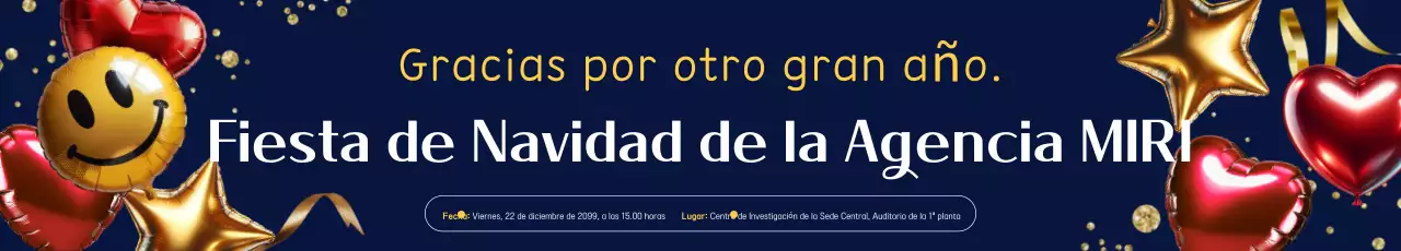 Fiesta de Navidad moderna en azul marino