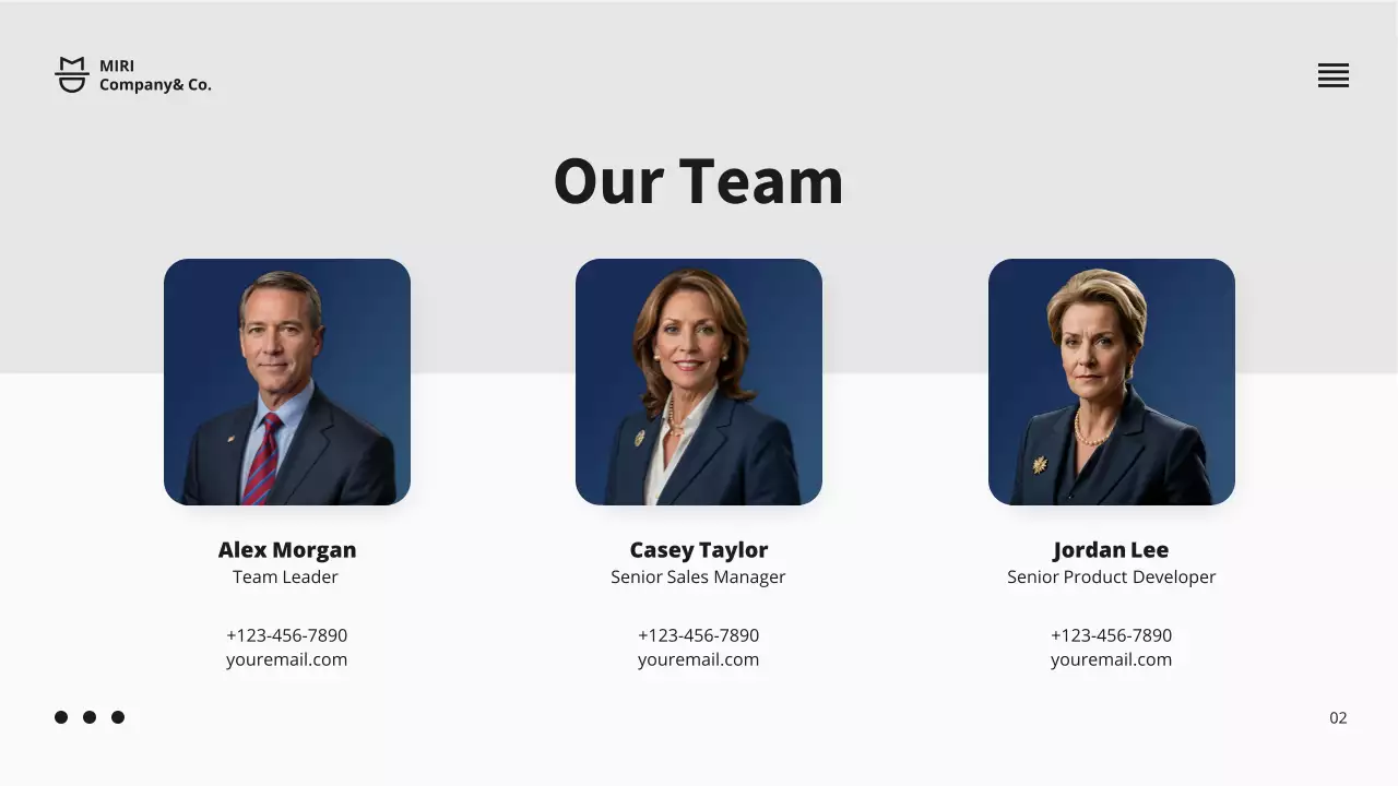 Presentasi Proposal Proyek Modern Biru