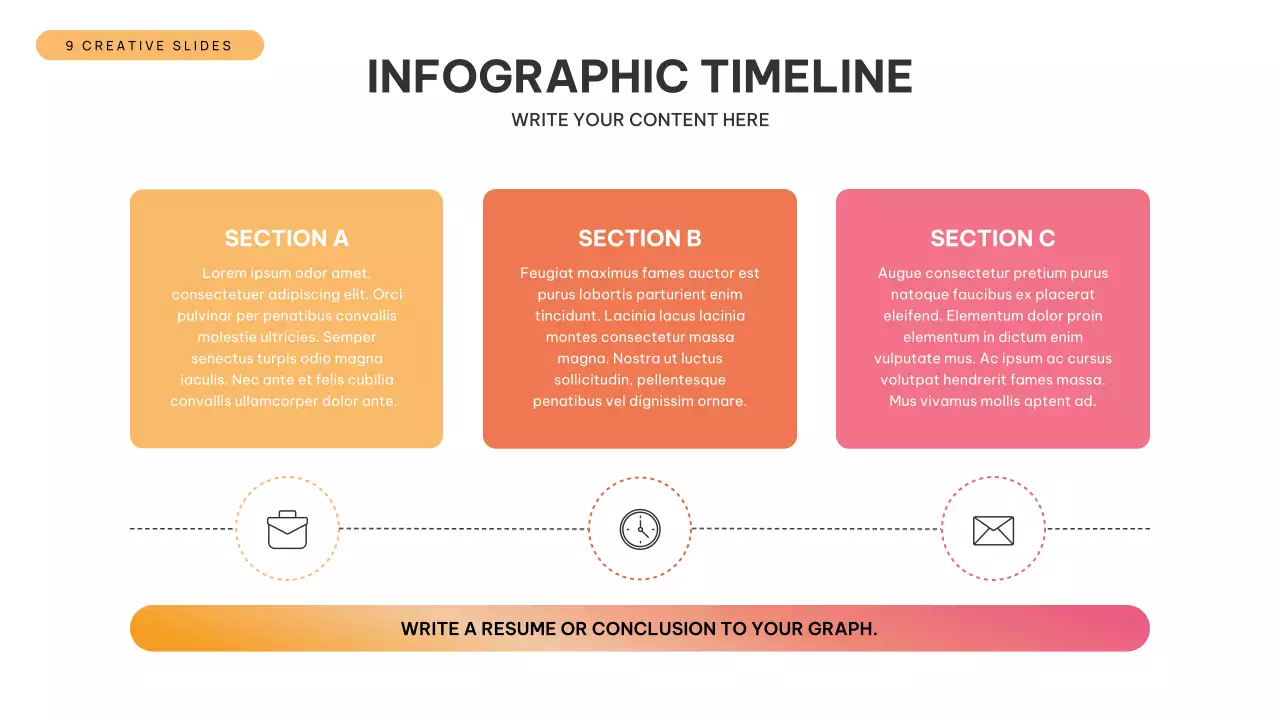 Orange Modern Infographic Presentation