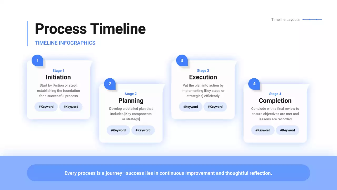 블루 모던 비즈니스 프로모션 프리젠테이션