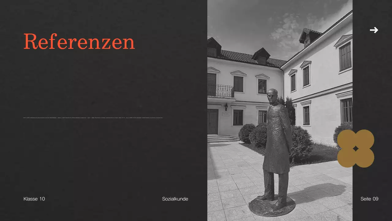 Beige Jahrgang Biographie Präsentation Vorlage