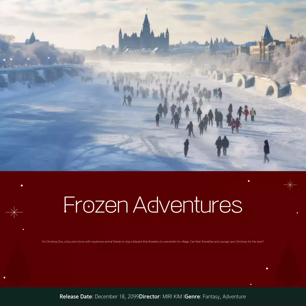 Guia de Natal Tradicional Vermelho Instagram Carrossel