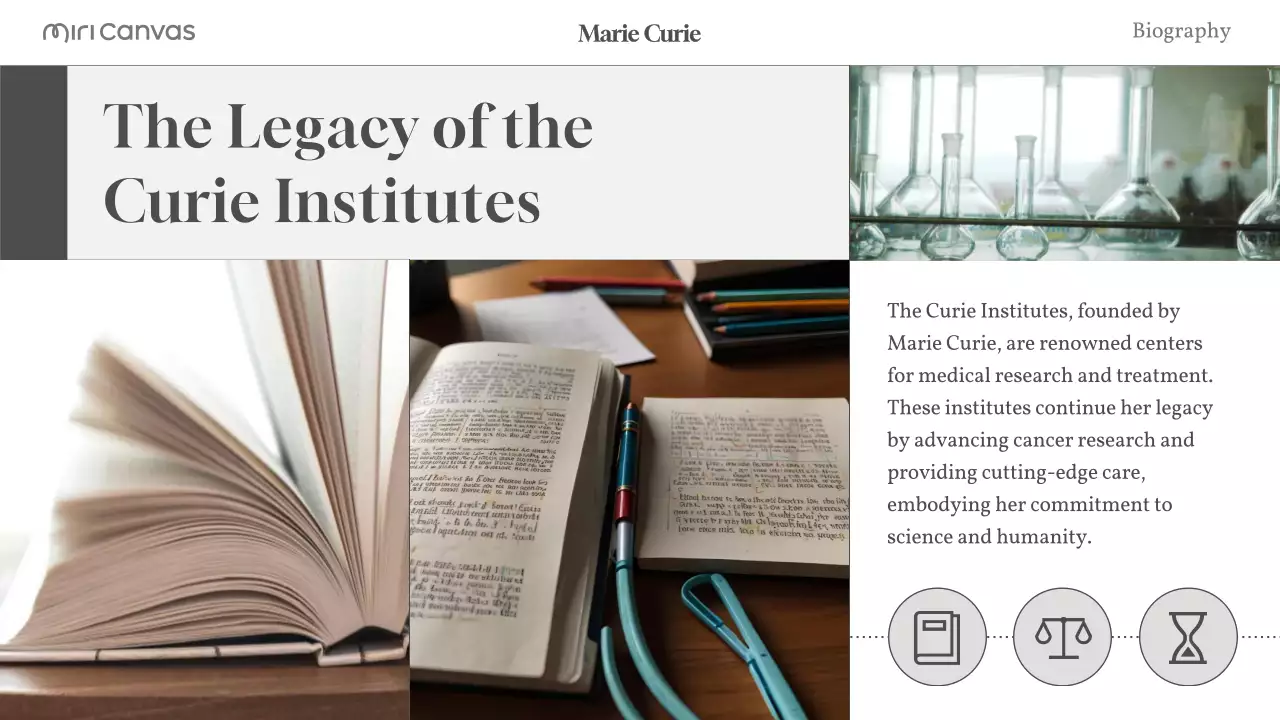 Beige Modern Biography Guide Presentation