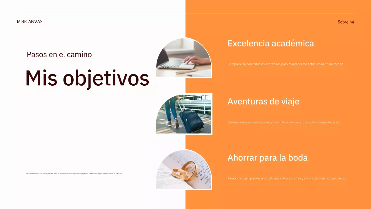 lanzamiento de autointroducción moderno naranja