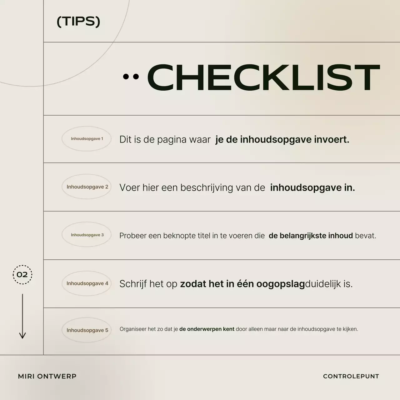 Beige eenvoudige kaart nieuwssjabloon