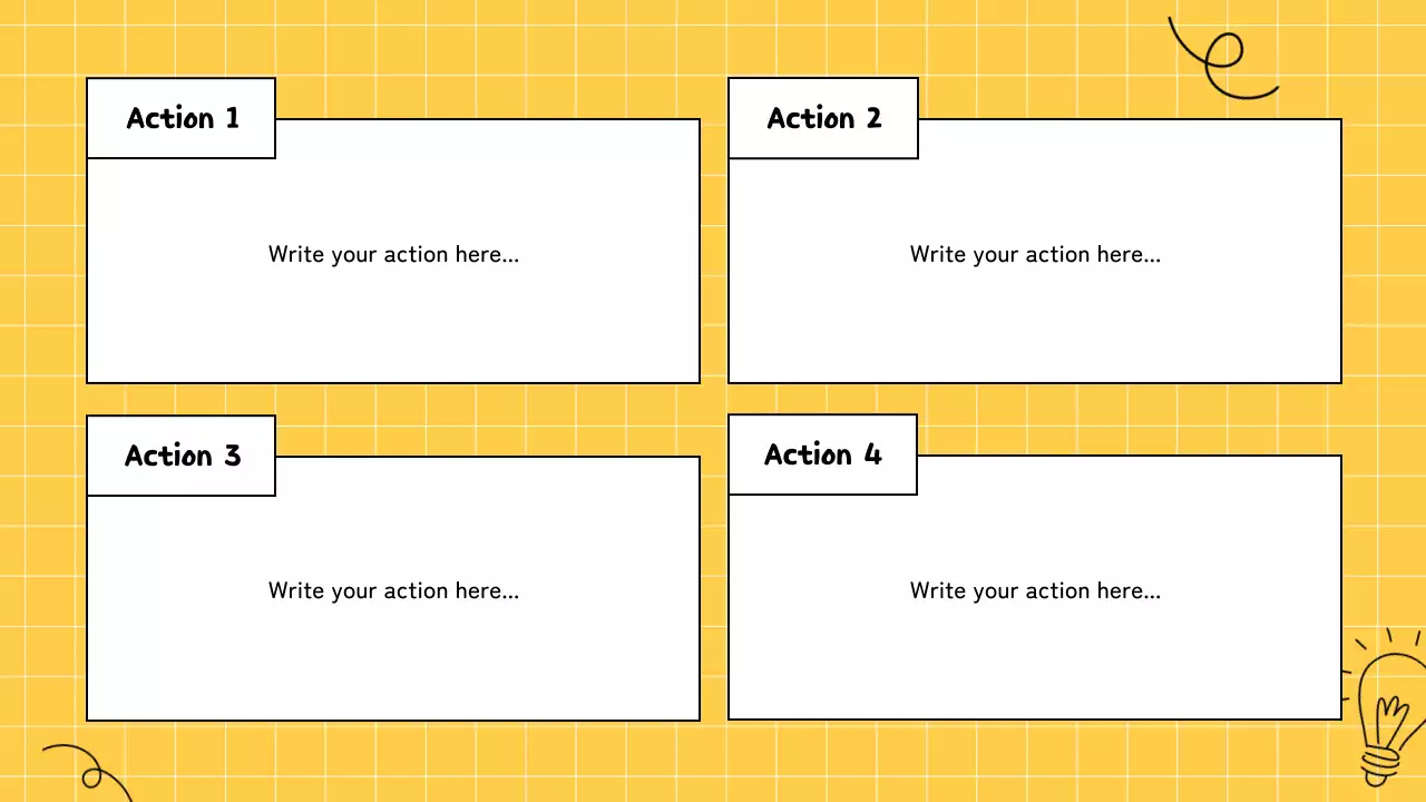 Yellow Modern Brainstorming Guide Presentation