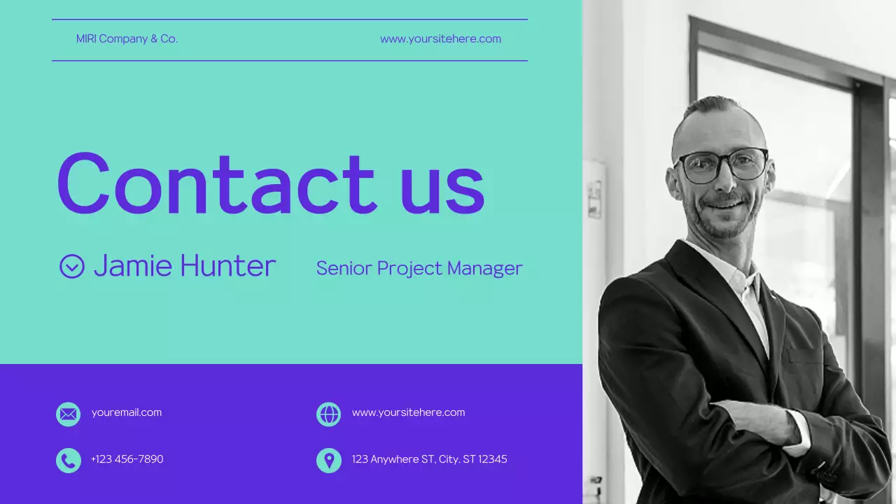 Purple Modern Project Proposal Presentation