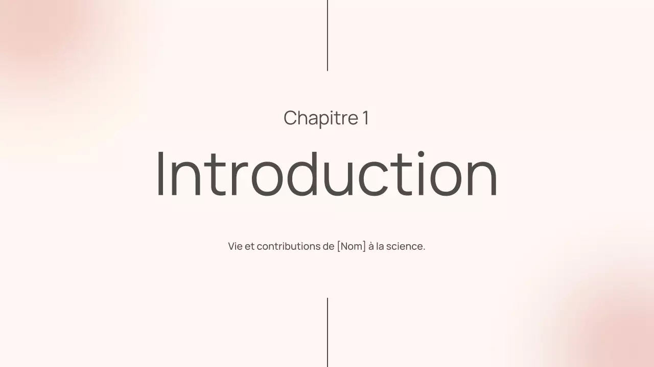 cours de biographie moderne rose