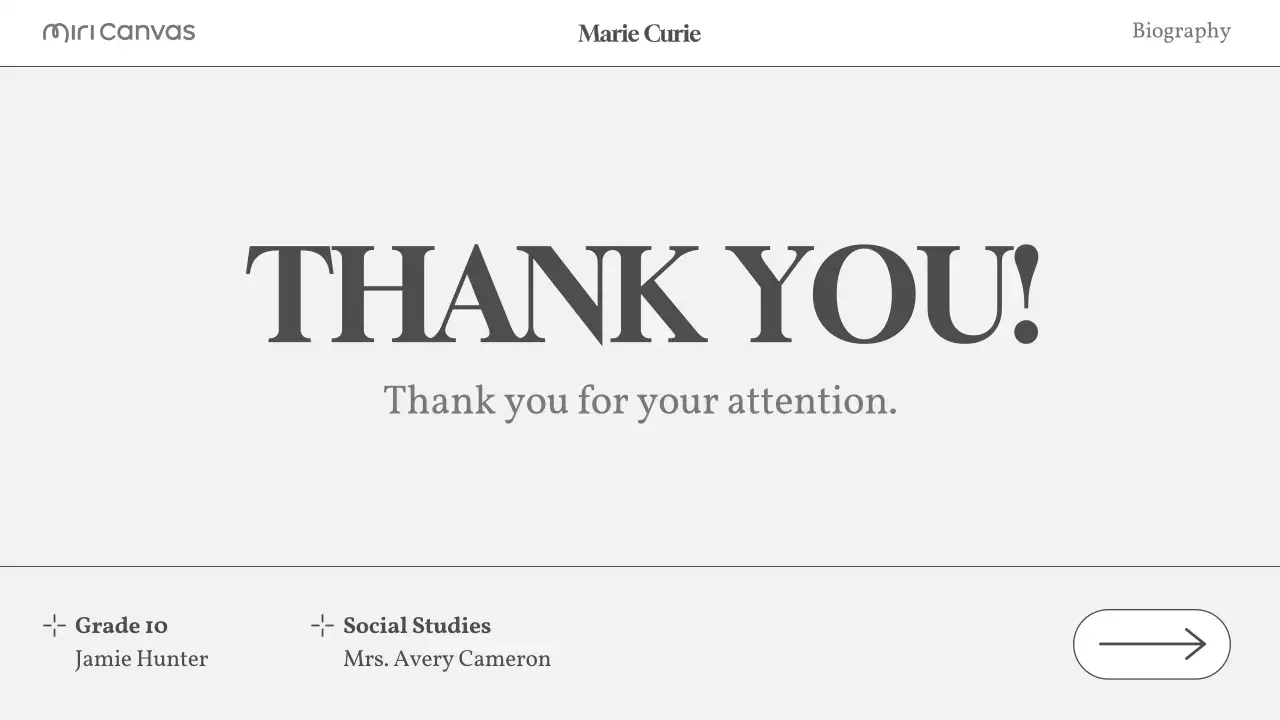 Beige Modern Biography Guide Presentation