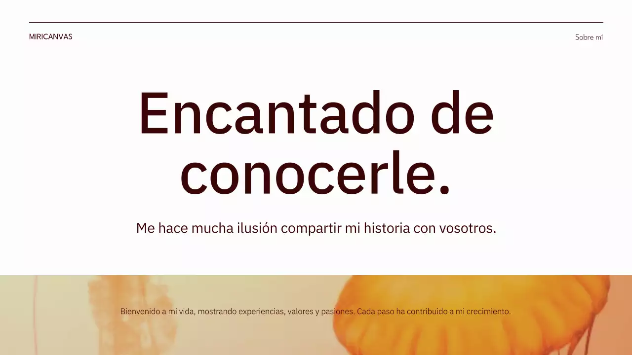 lanzamiento de autointroducción moderno naranja