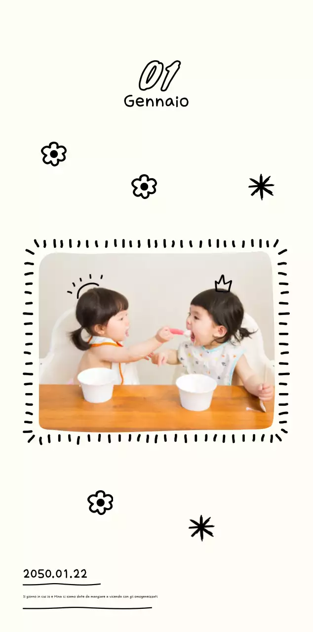 Auguri di buon anno in bianco