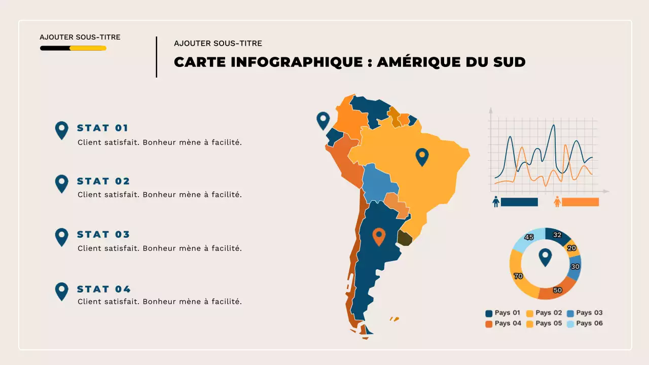 guide infographique du monde moderne bleu