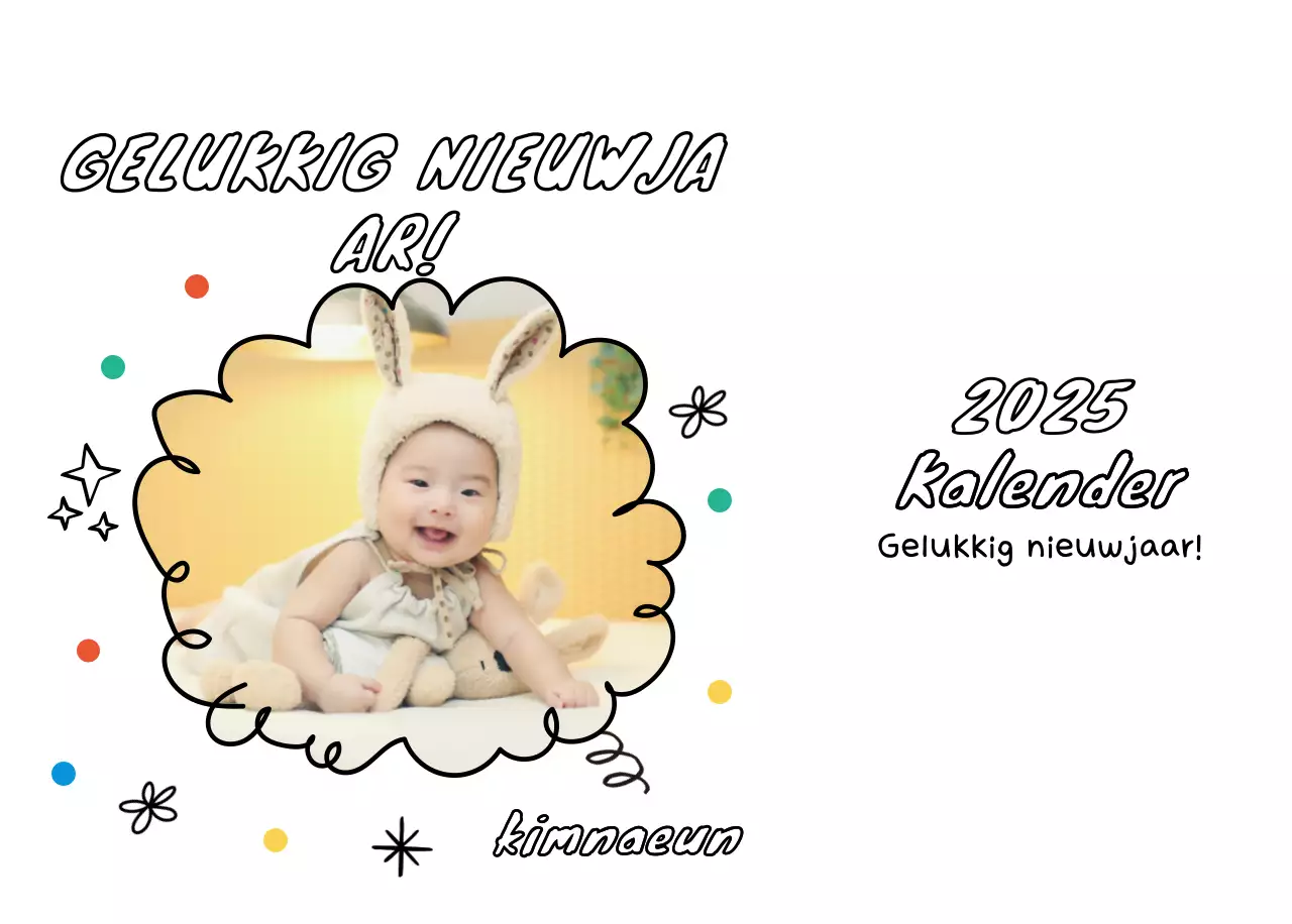 Witte en mooie nieuwjaarsagenda