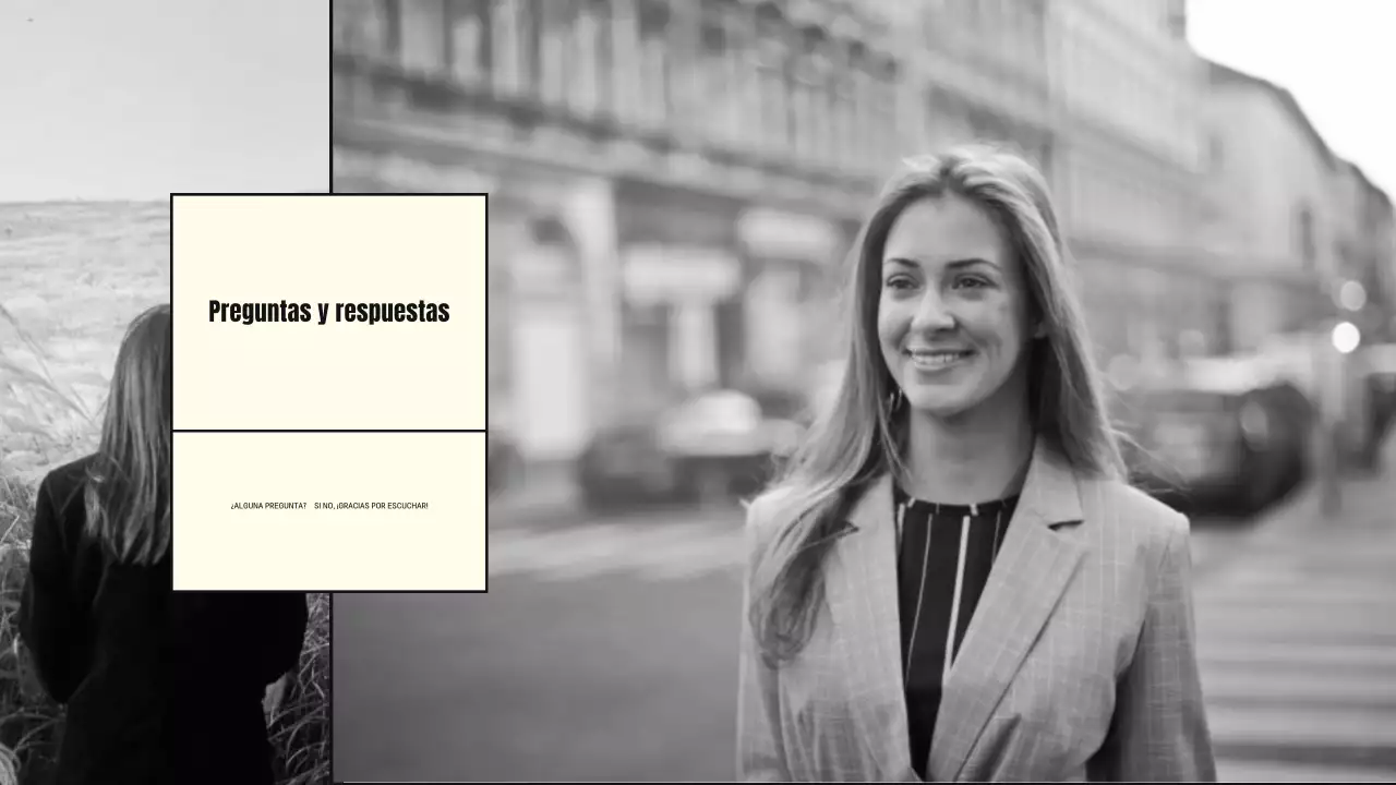 cartera biográfica minimalista negra