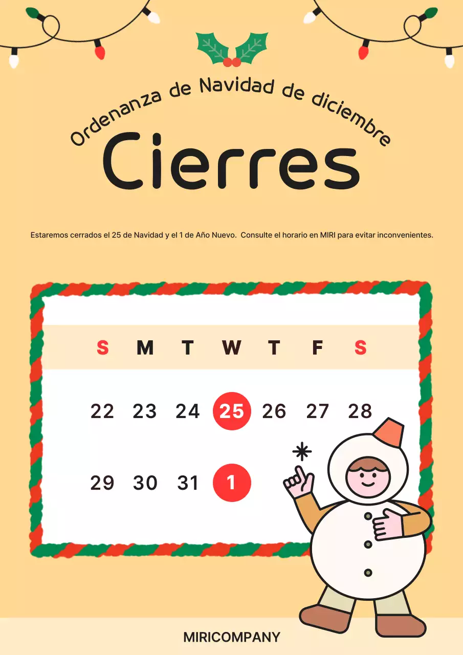 Cierres de vacaciones Cosy Beige