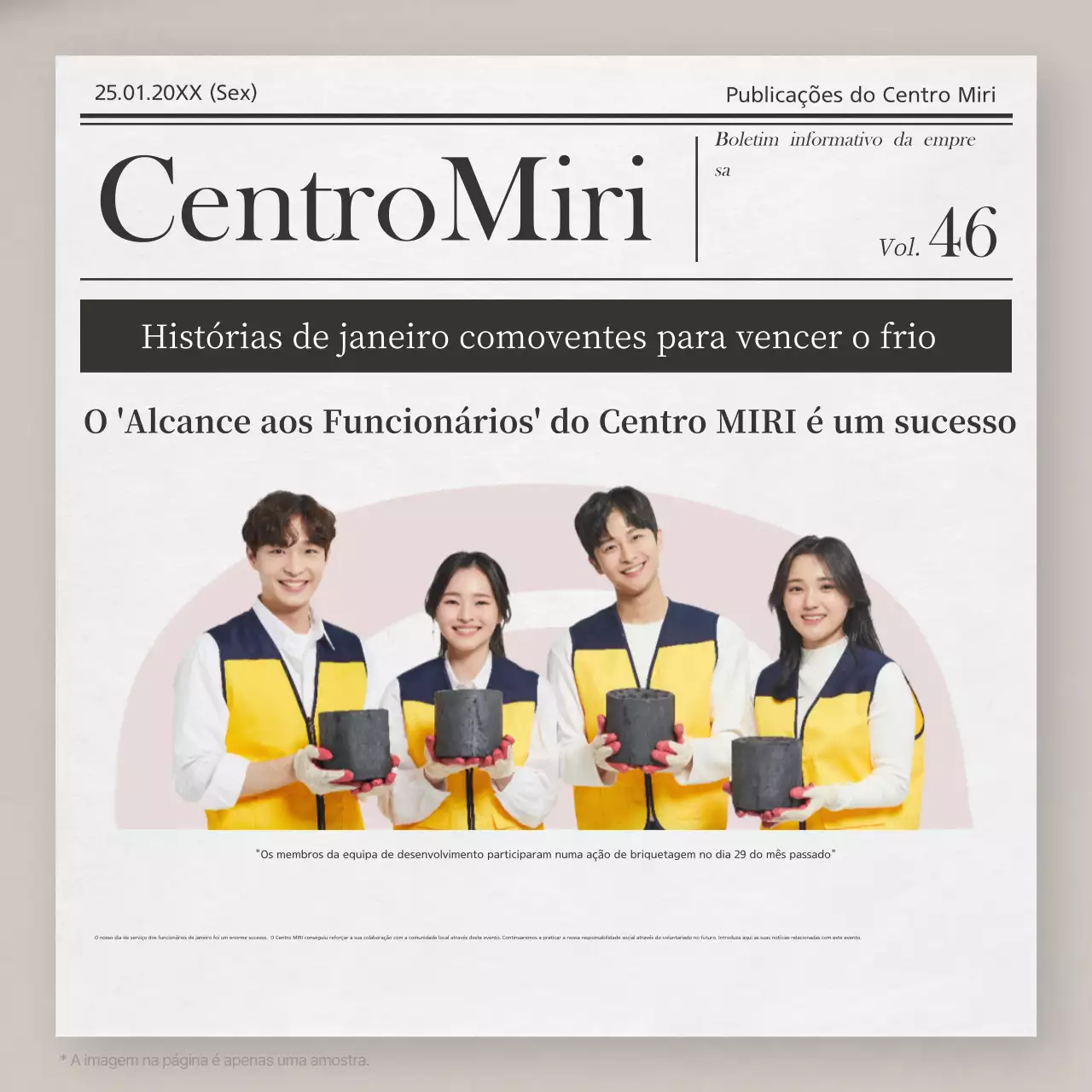 Boletim Informativo do Voluntariado Básico Bege