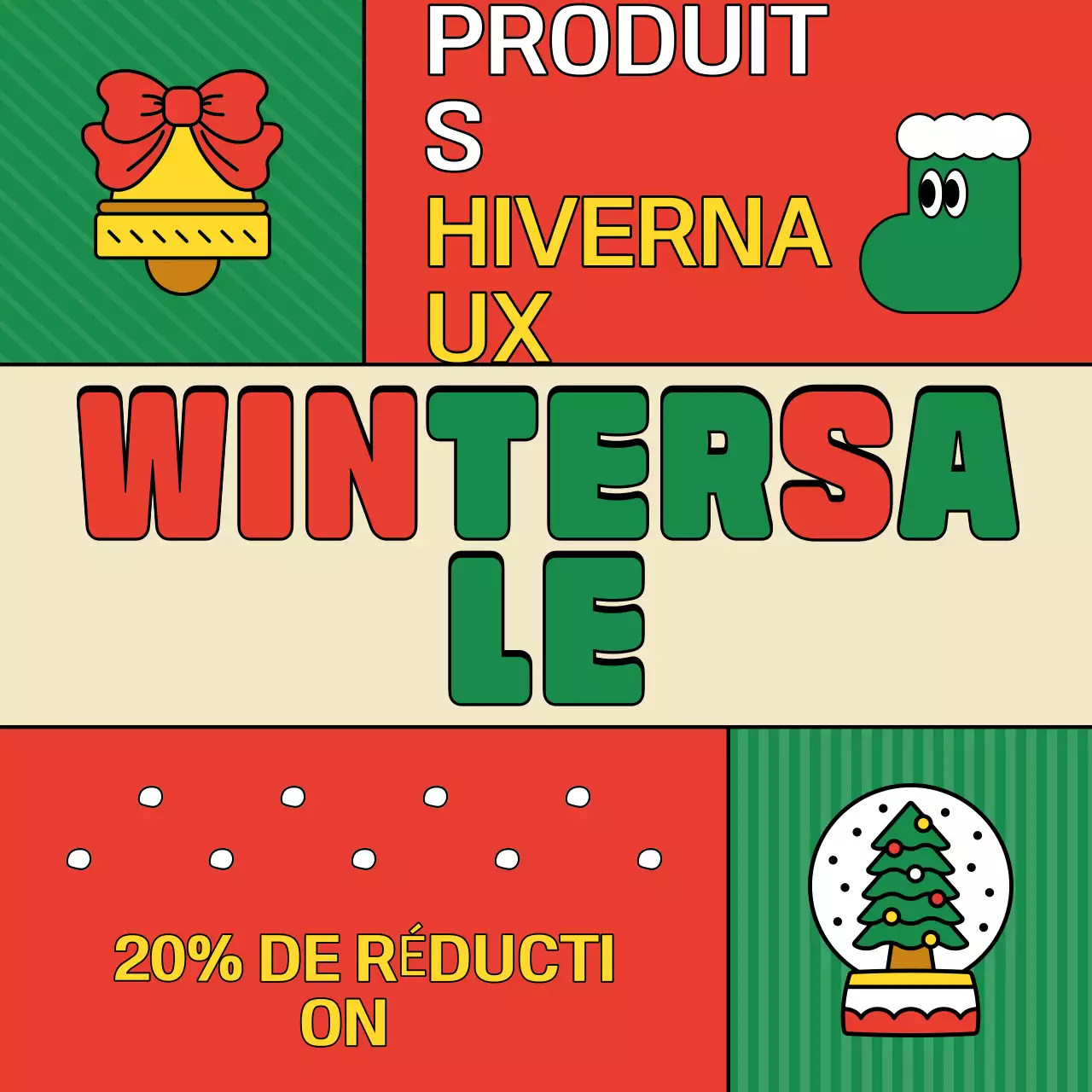 Red Simple Christmas Sale