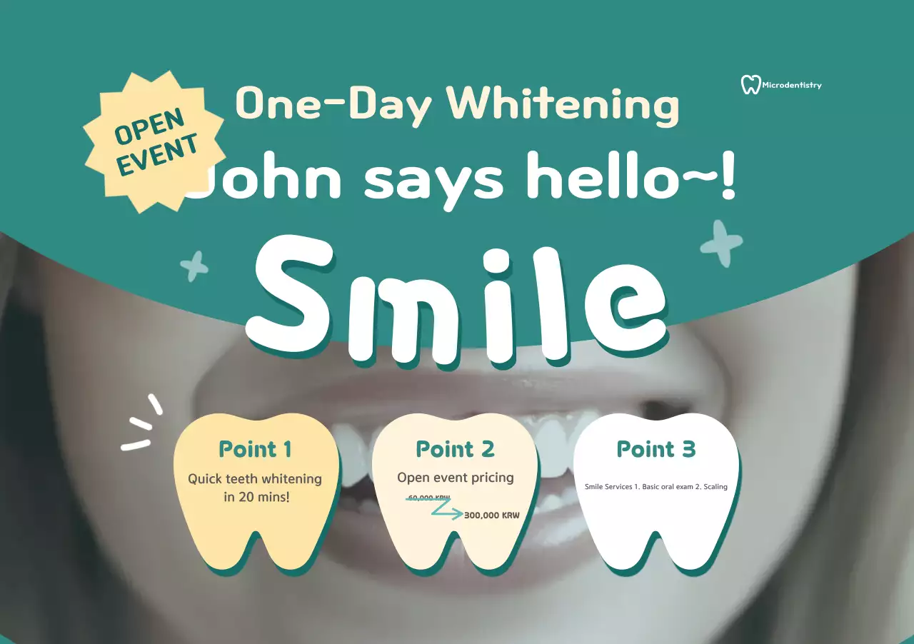 Mint Simple Teeth Whitening Ad