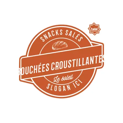 publicité vintage pour un snack à l'orange