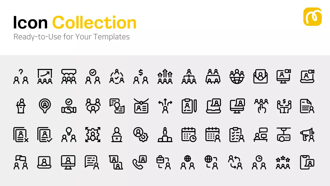 Apresentação do Guia de Brainstorming Moderno Amarelo