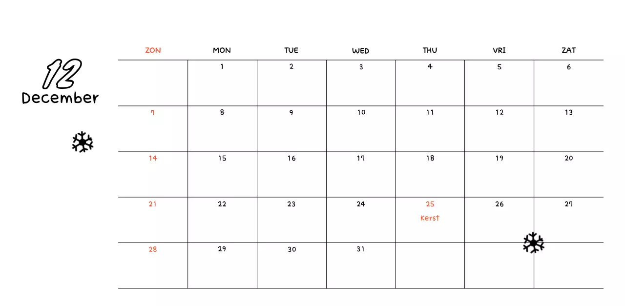 Vier het nieuwe jaar in het wit