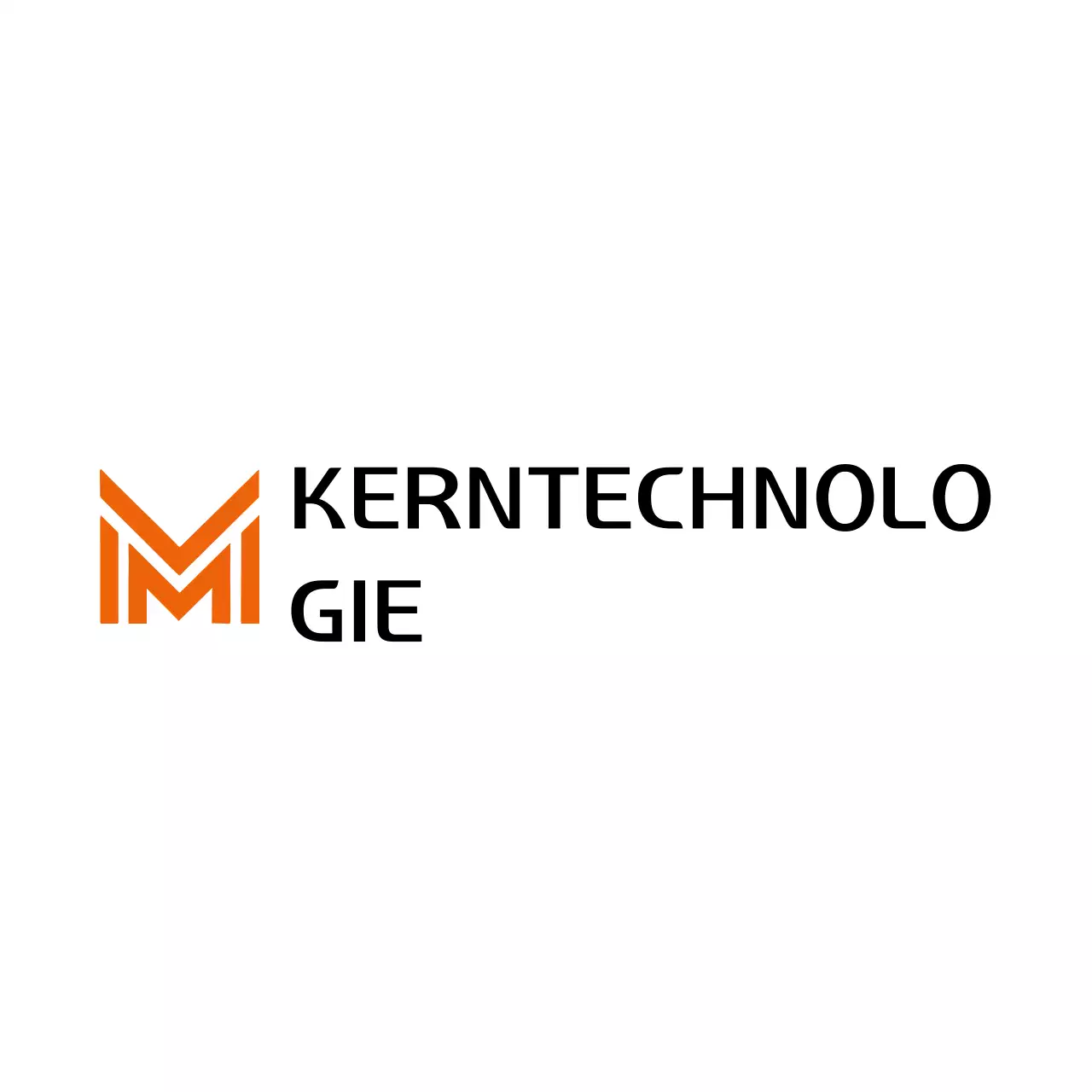 orange modern tech logo