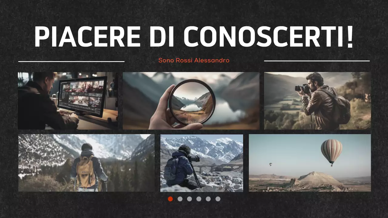 documento di portafoglio nero moderno