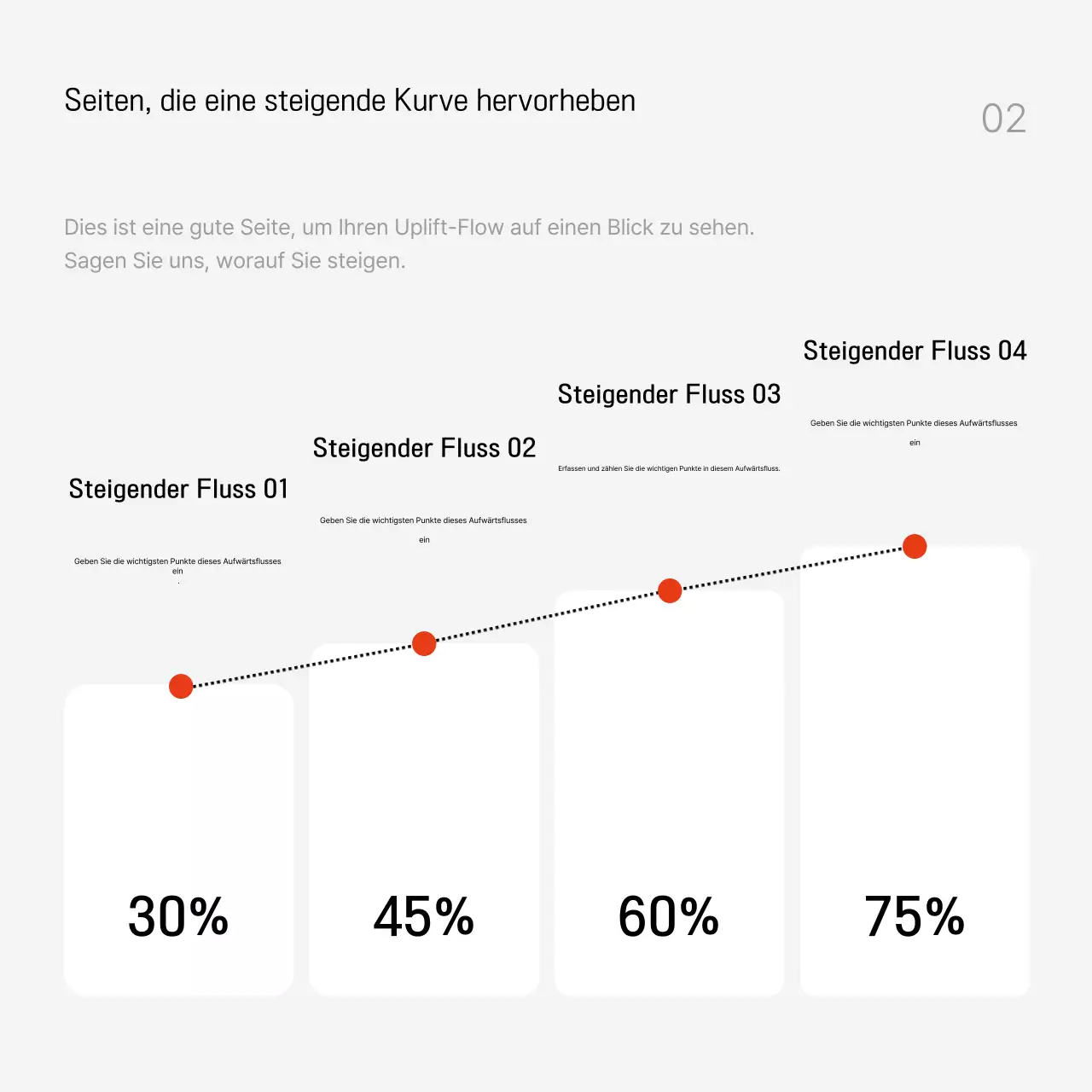 Graue moderne Nachrichtenanzeigen