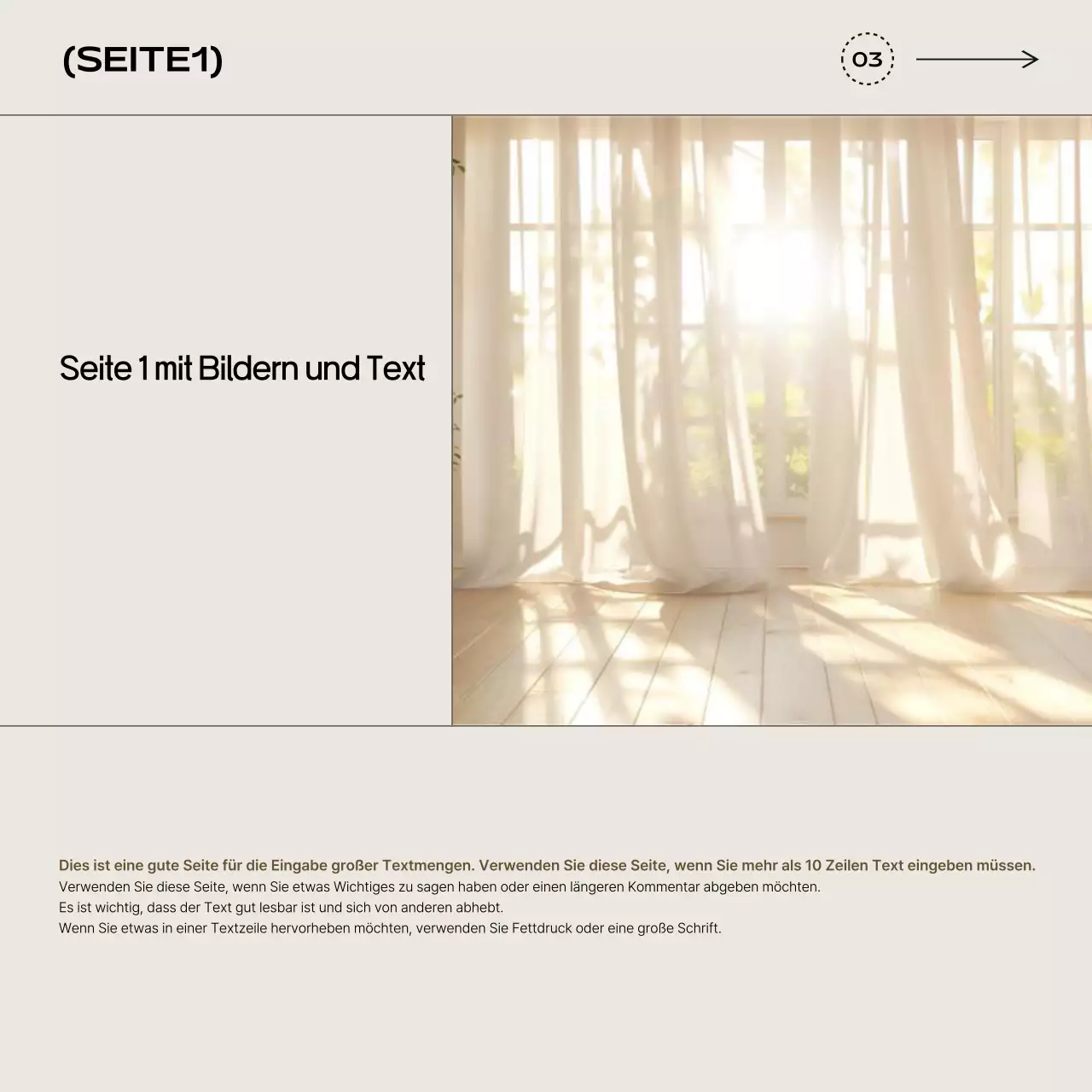 Beige einfache karte Nachrichten Vorlage