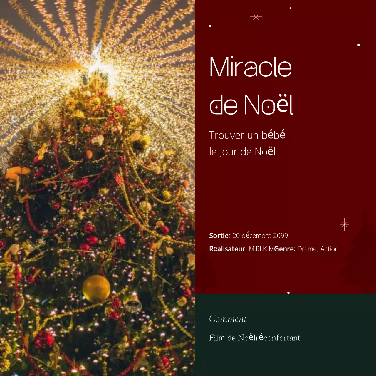 Cadeaux de Noël rouges et cosy