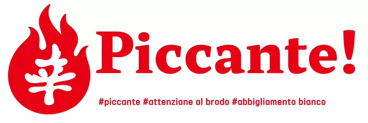 Rosso Semplice Piccante Attenzione