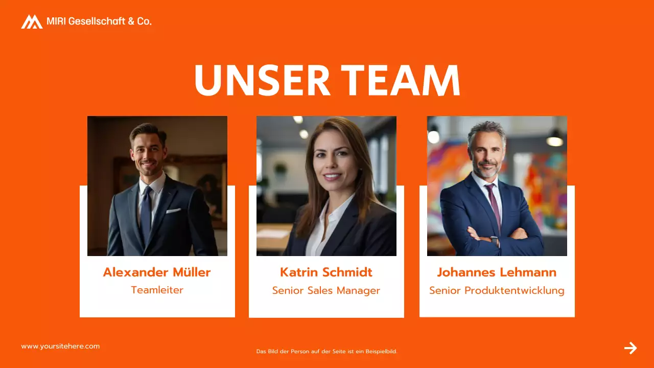 orange modern projektvorschlag präsentation